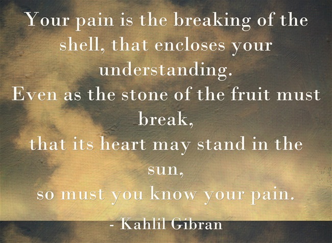 heartbreak, pain, courage