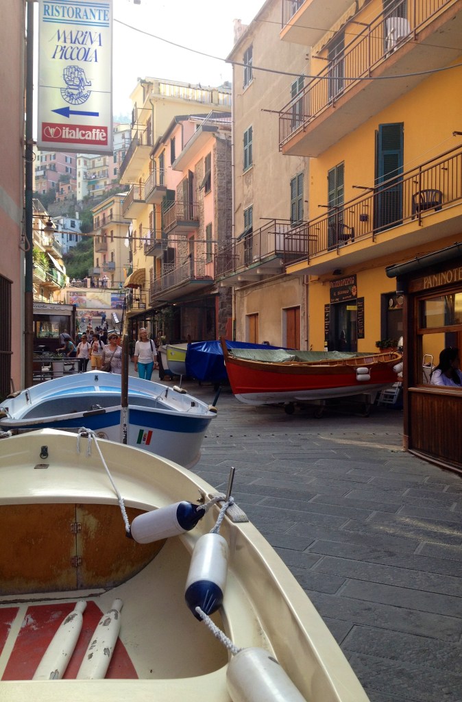 Watch where you're walking in Vernazza, Cinque Terre, alvaradofrazier.com