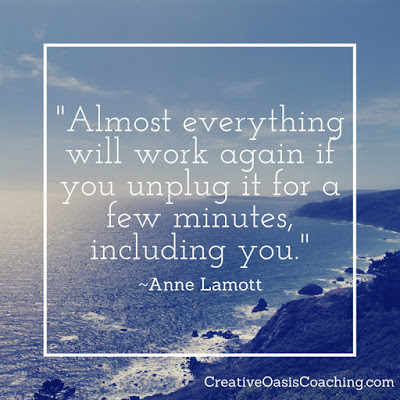 Anne Lamott self care quote