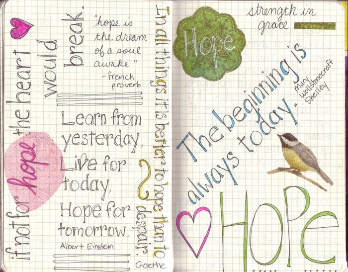 Hope Journal, photo by Elizabeth M. at flickr.com